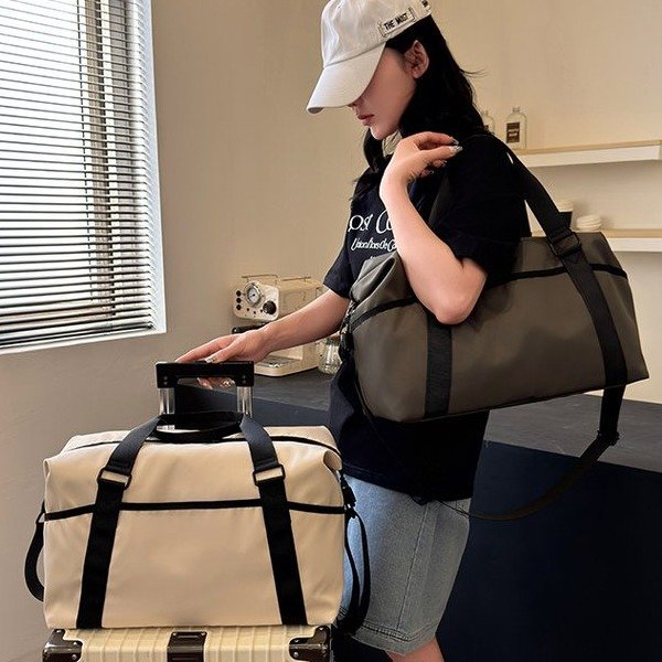 Women's Color Portable Yoga Dry Wet Separation Travel Bags