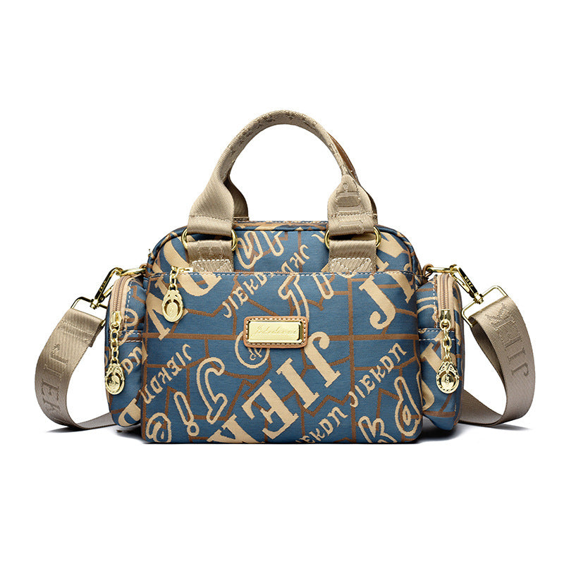 Women's Nylon Simple Mother Portable Fashion Advanced Shoulder Bags