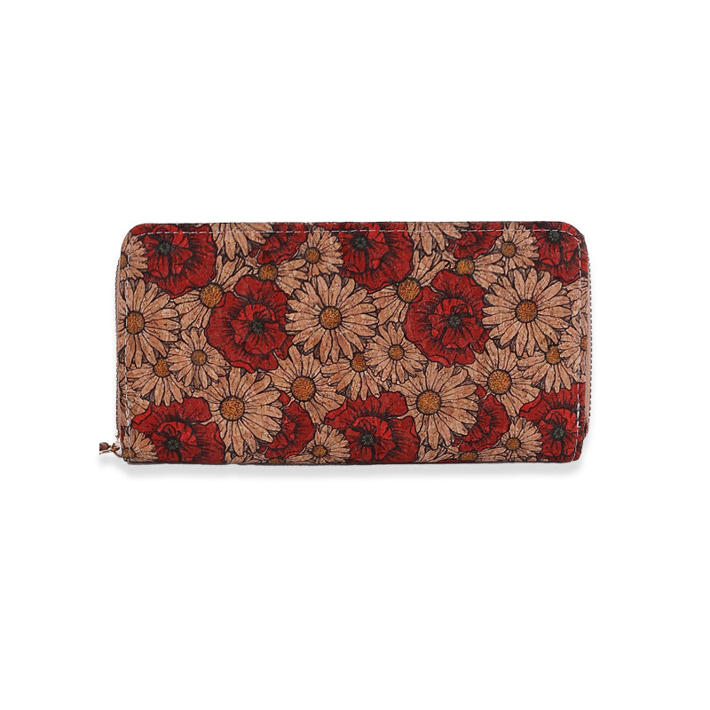 Women's Ethnic Style Pattern Clutch Multiple Slots Ladies Wallet