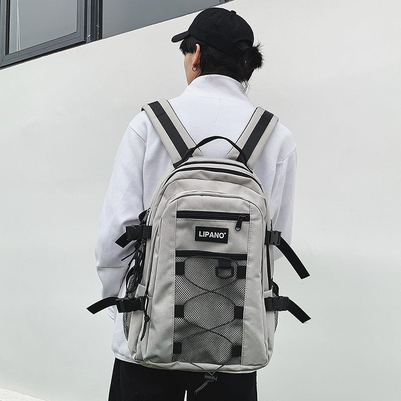 Large Capacity High Korean Style Retro Backpacks