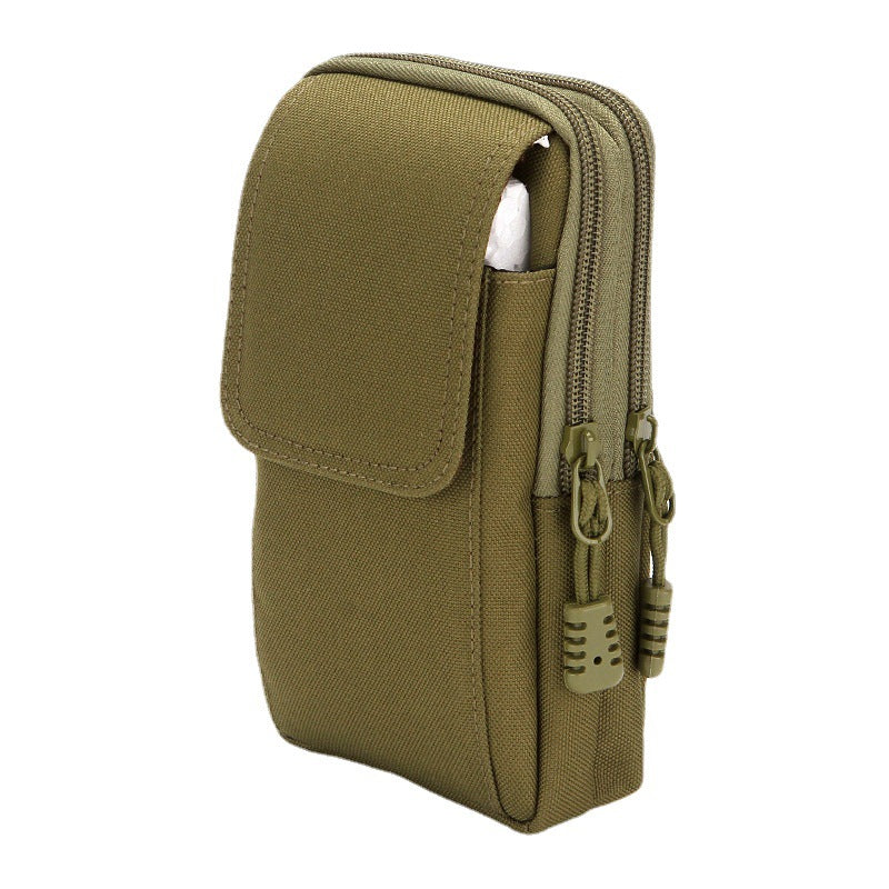 Men's Mobile Solid Color Vertical Guard Portable Phone Bags