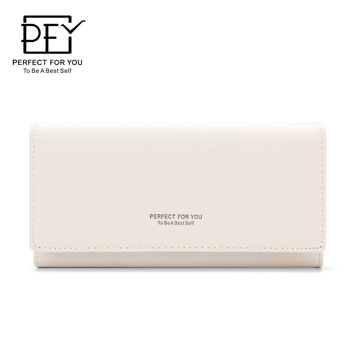 Women's Korean Cross Pattern Multiple Slots Long Ladies Wallet