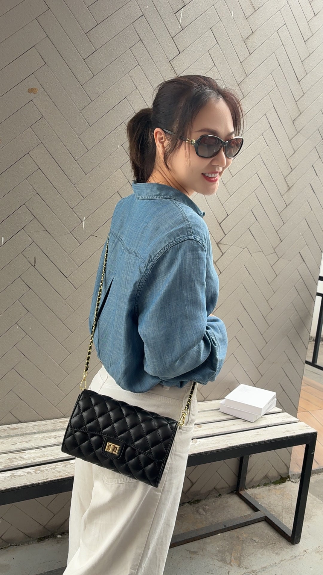 Women's Large Rhombus Chain Summer Popular Niche Bags