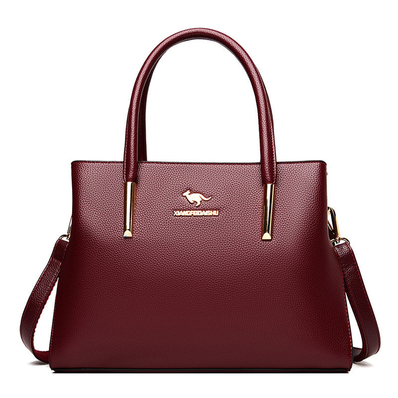 Women's Kangaroo Large Capacity Fashion Mom Commuter Handbags
