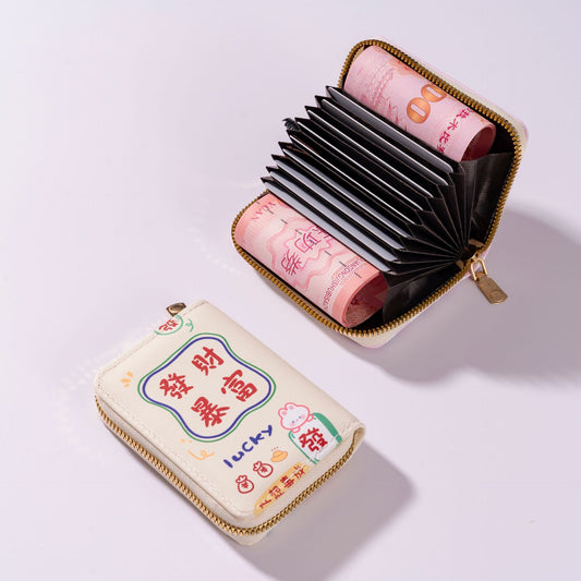 Style Cute Creative Mini Expanding Large Capacity Multiple Slots Coin Purses