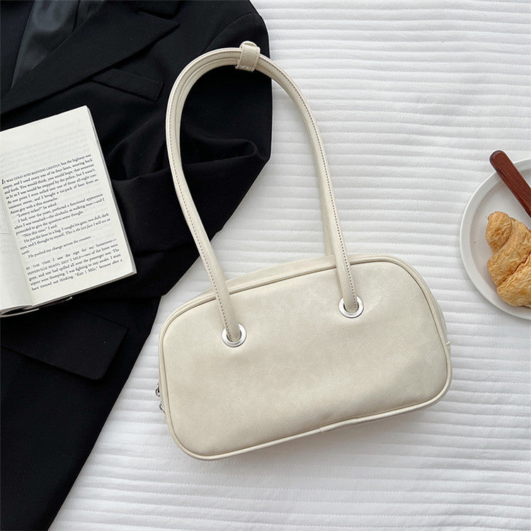 Women's Simple Large Capacity High Sense Leather Handbags