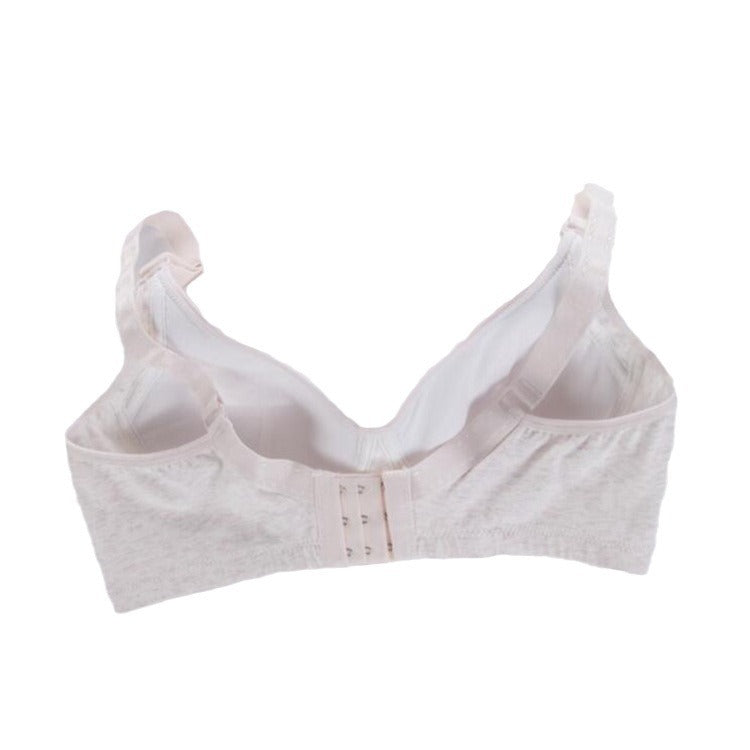 Shoulder Strap Color Cotton Wireless Back Bras