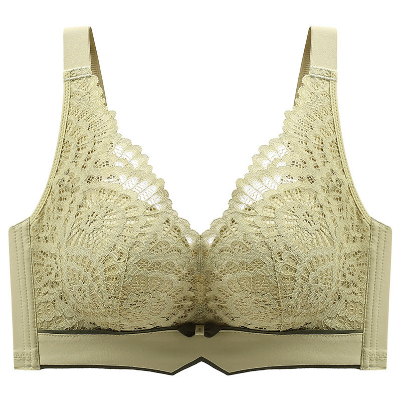 Women's Lace Underwear Small Chest Push Up Breathable Breast Bras