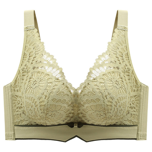 Women's Lace Underwear Small Chest Push Up Breathable Breast Bras