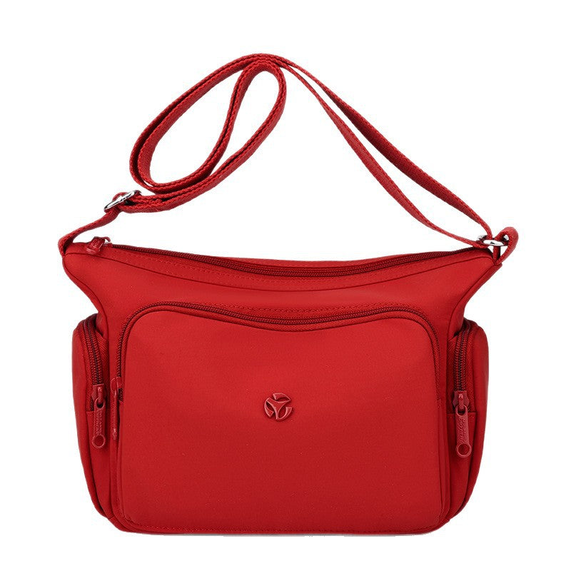 Women's Simple Solid Color Lightweight Fashion Commuter Women's Shoulder Bag