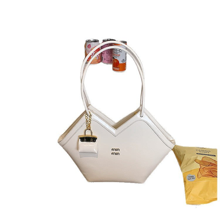Women's Large Capacity Spring Commute Niche Fashionable Women's Shoulder Bag
