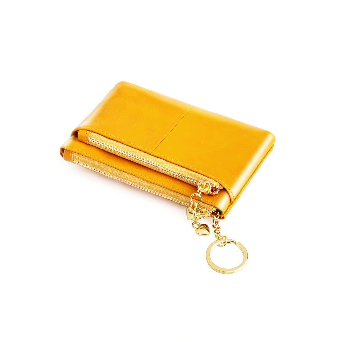 Women's Oil Wax Leather Fashion Clutch Bags