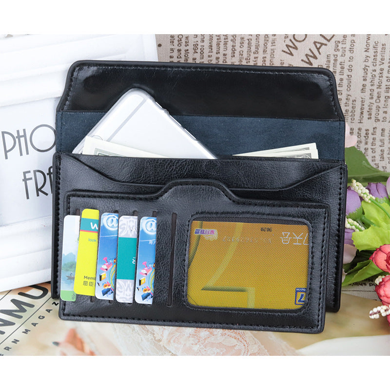 Unique Women's Long Thin Simple Fashion Ladies Wallet