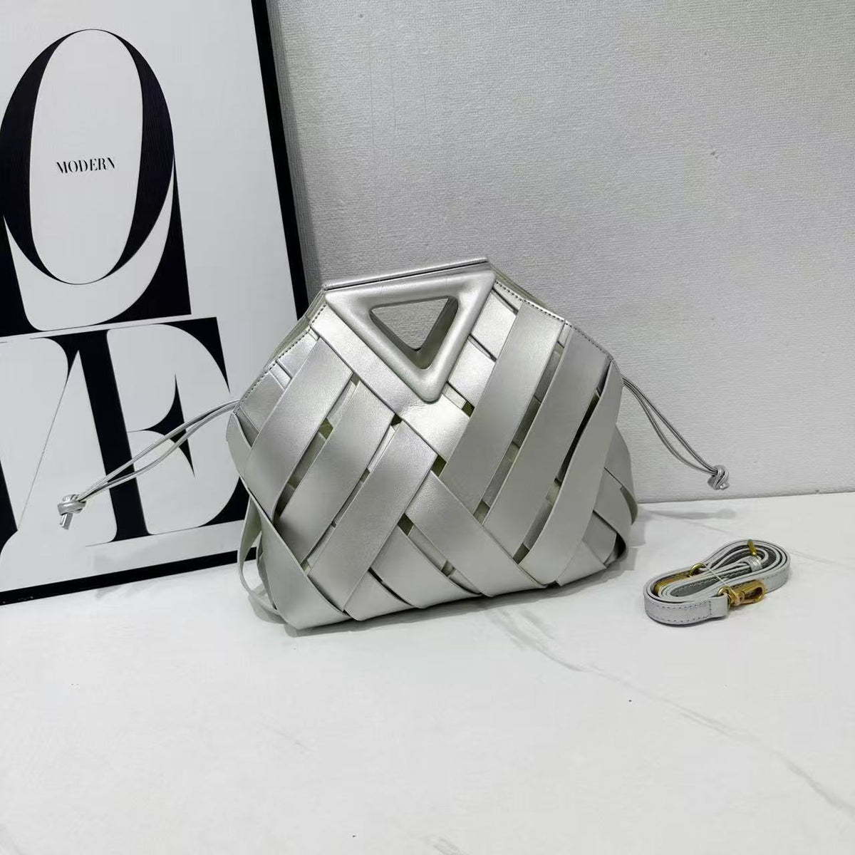 Women's Vegetable Basket Fashion Woven Large Capacity Portable Bags