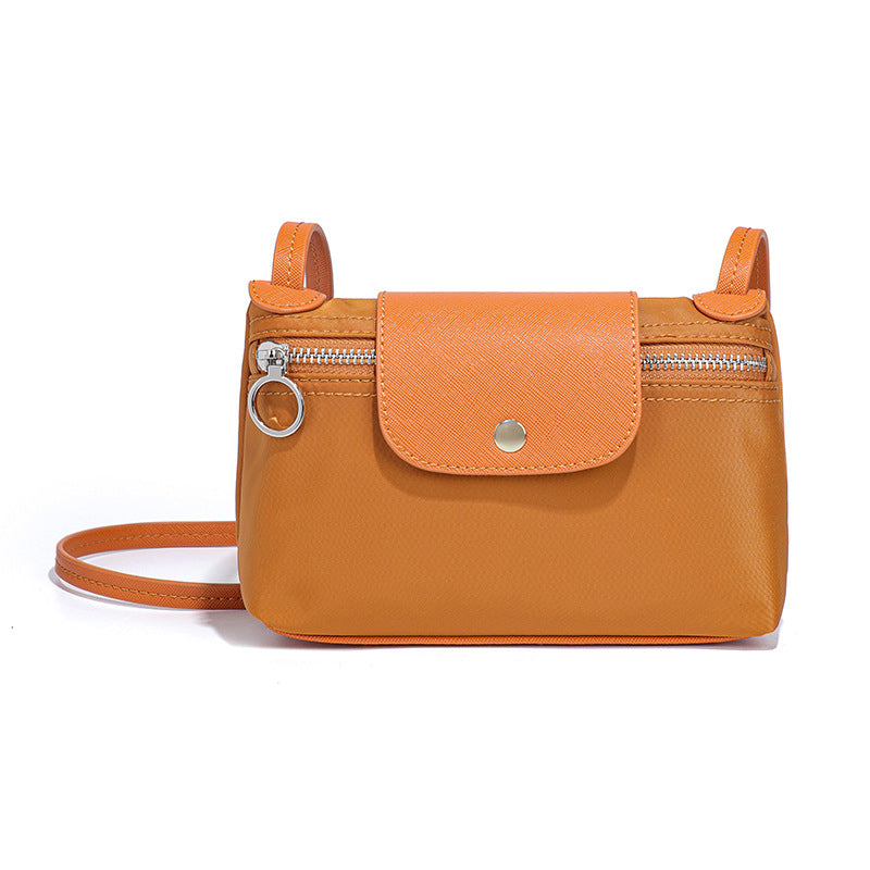 Women's French Nylon Envelope Solid Color Simple Mahjong Bags