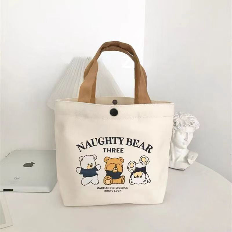 Comfortable Versatile Female Lunch Box Simple Handbags