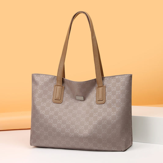Women's Fashion Oxford Cloth Large Capacity Mom Shoulder Bags