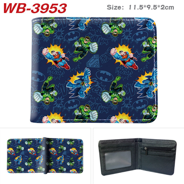 Women's & Men's & Series Super Hero Derivatives Cartoon Men's Wallets