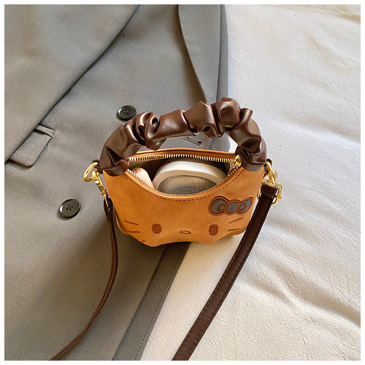 Korean Style Cartoon Cute Female Design Vintage Women's Shoulder Bag