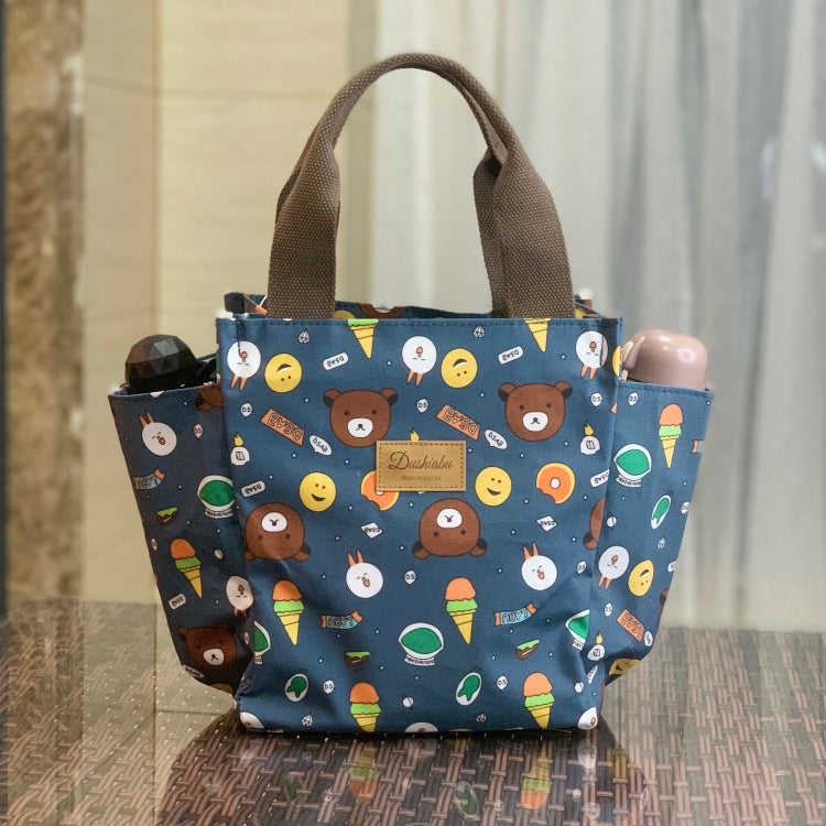 With Tissue Waterproof Thermal Insulation Large Handbags