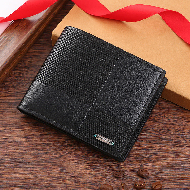 Men's Document Fashion Short Business Multi Slots Men's Wallets