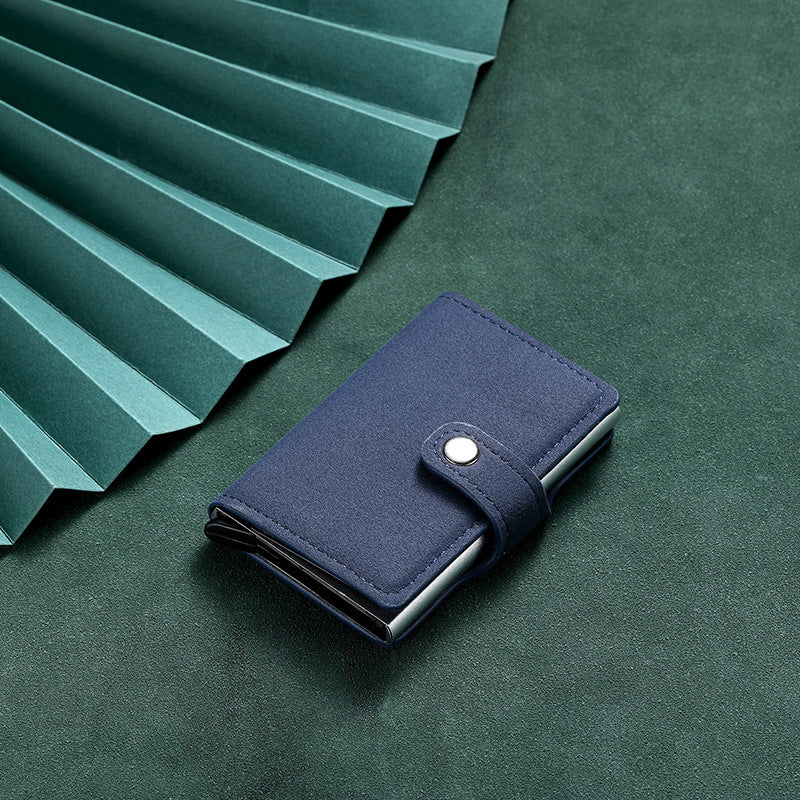 Women's & Men's & Metal Automatic Pop-up Cassette Good-looking Card Holder