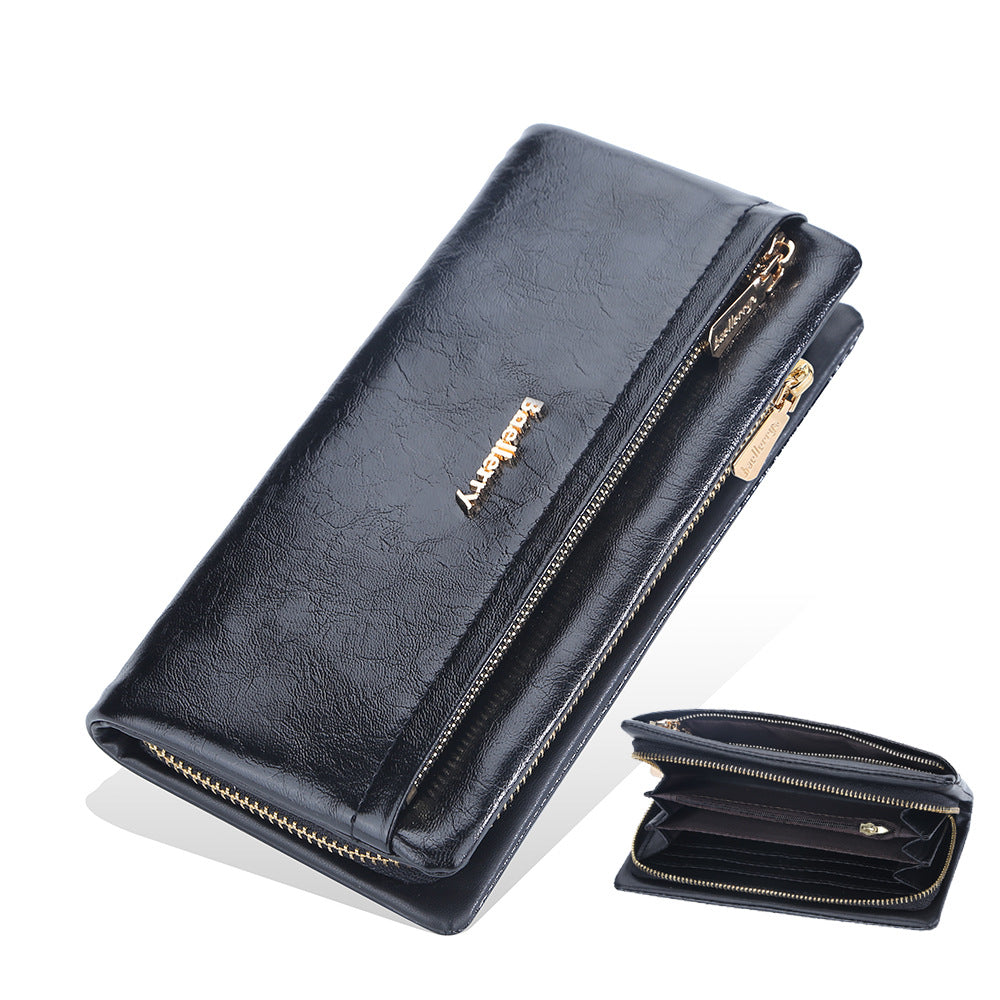 Women's Long Korean Clutch Fashionable Mobile Ladies Wallets