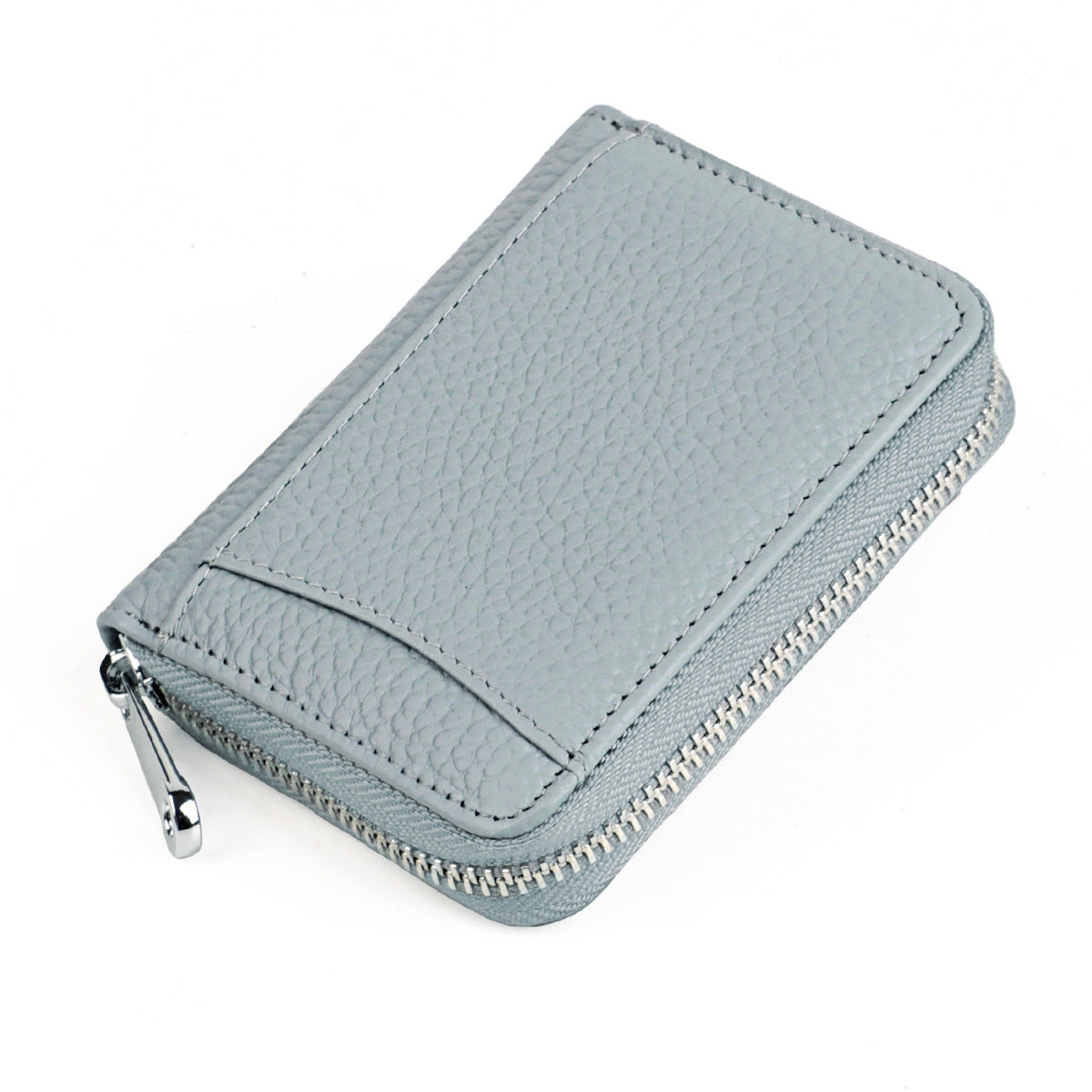 Women's & Men's & Swiping Leather Layer Cattlehide Card Holder