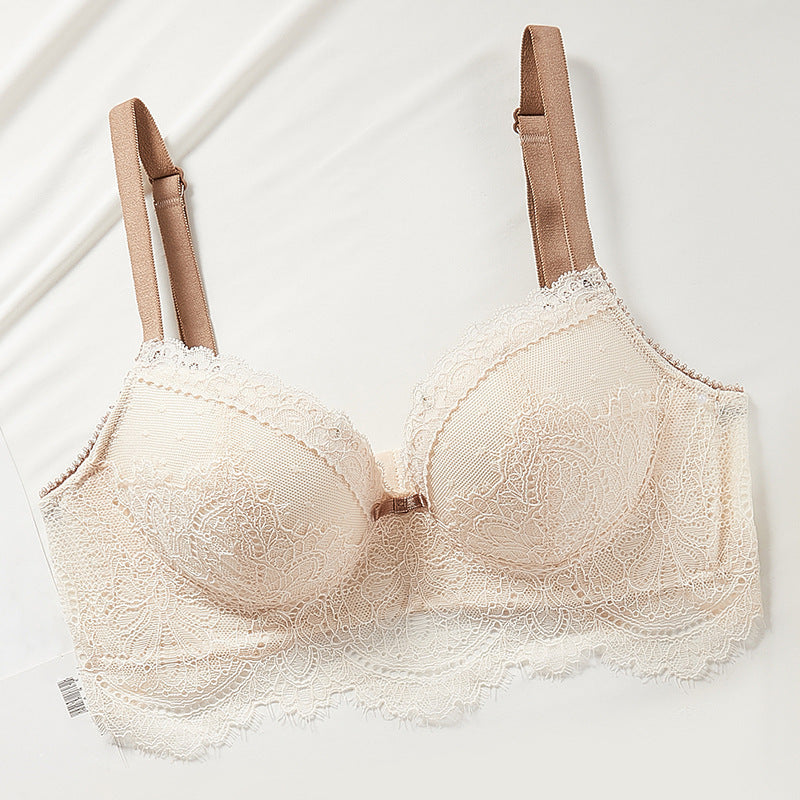 Women's Push Up Breast Holding No Steel Ring Adjustable Bras