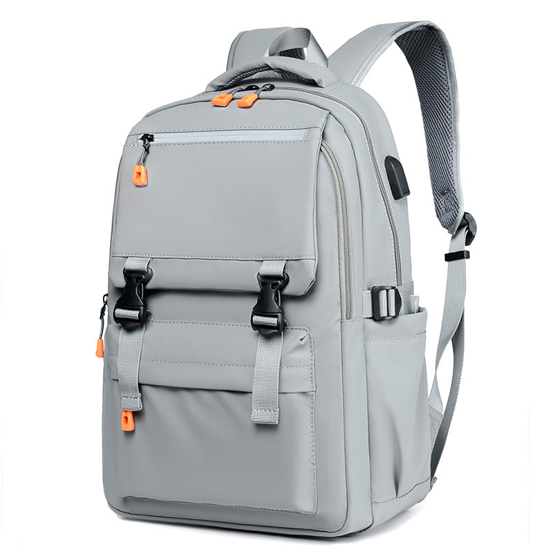 Men's Trendy Business Computer Large Capacity College Backpacks