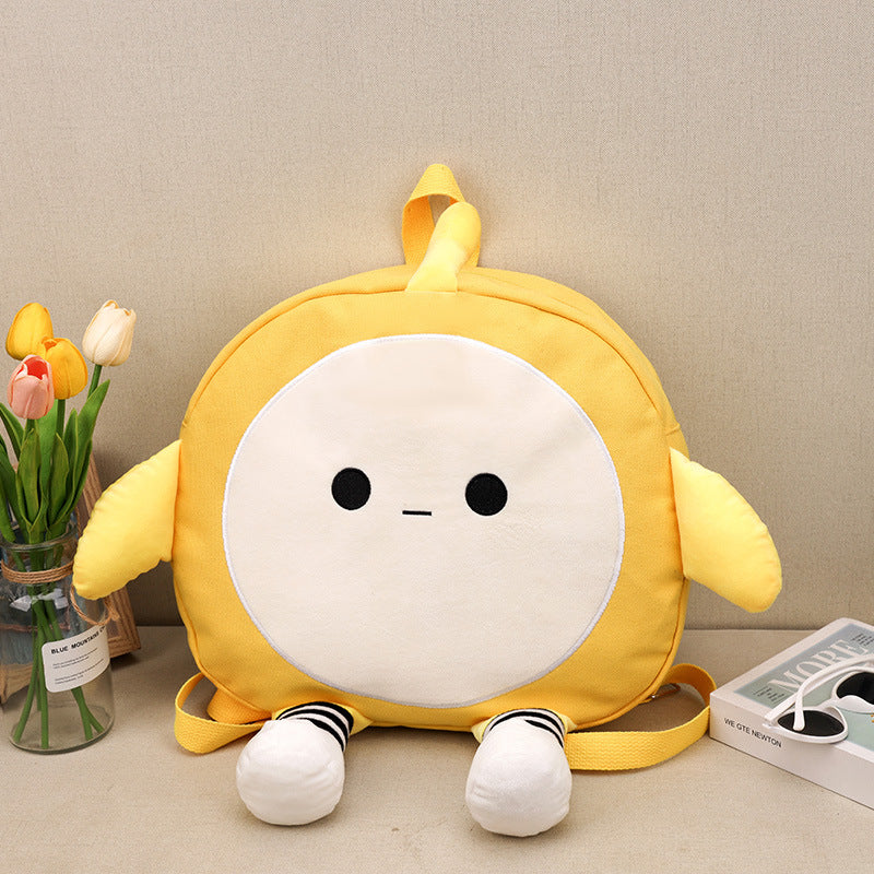 Cartoon Egg Doll Party Cute Large Capacity Women's Shoulder Bag