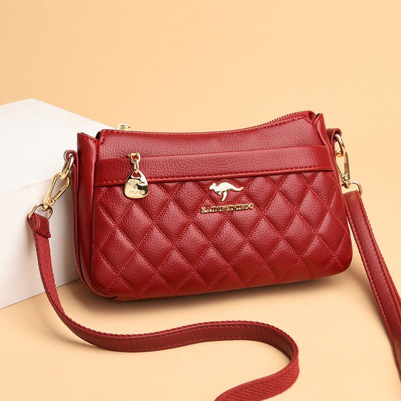Beautiful Women's Embroidery Thread Lady Mom Shoulder Bags