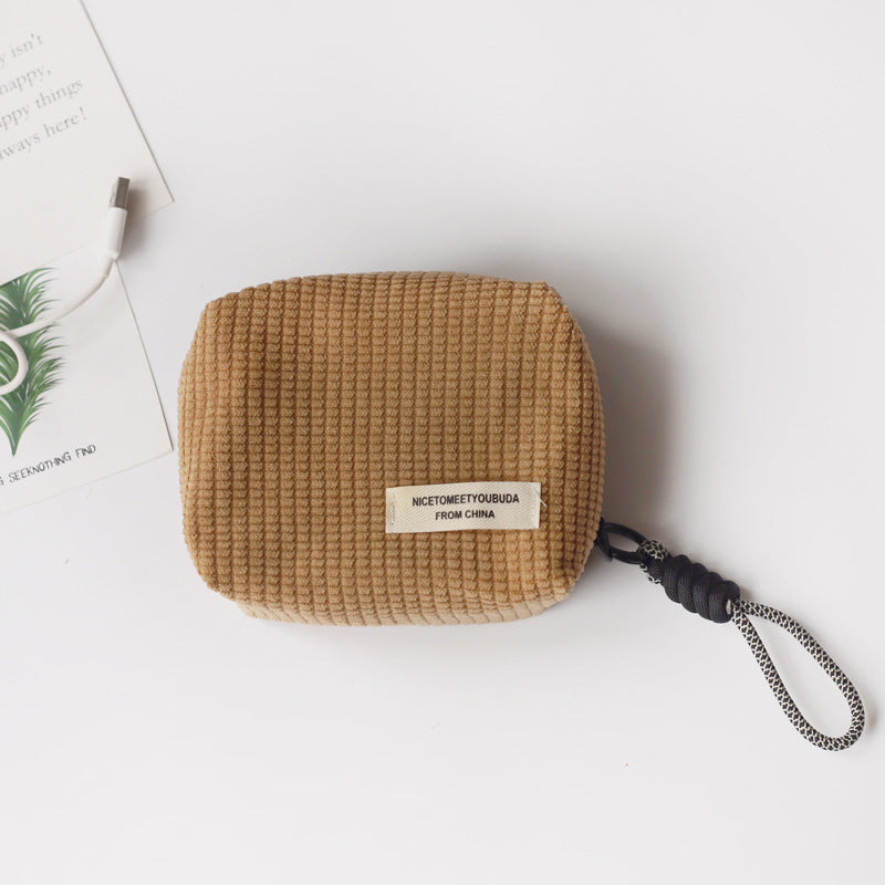 Style Large Capacity Portable Female Cartoon Pouch Cute Sanitary Bags