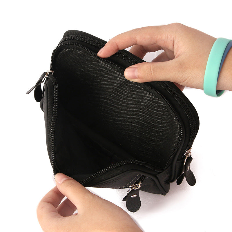 Men's Construction Site Work Leggings Leather People Men's Waist Packs