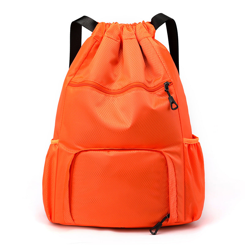 Charming Drawstring Large Capacity Unisex Simple Backpacks