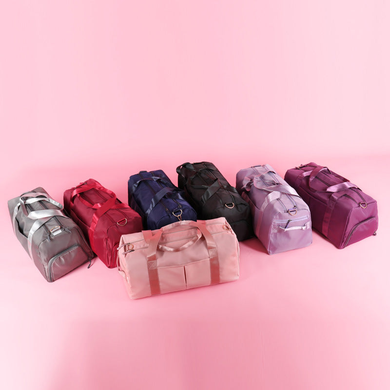 Dry Wet Separation Yoga Large Capacity Short Travel Bags