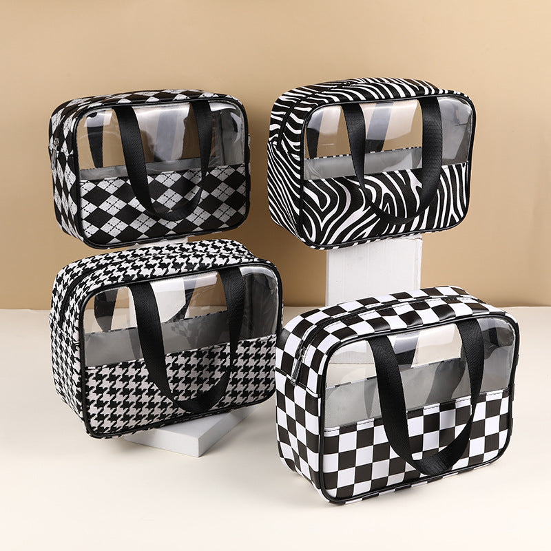Portable Toiletry Cosmetics Storage Pattern Large Bags