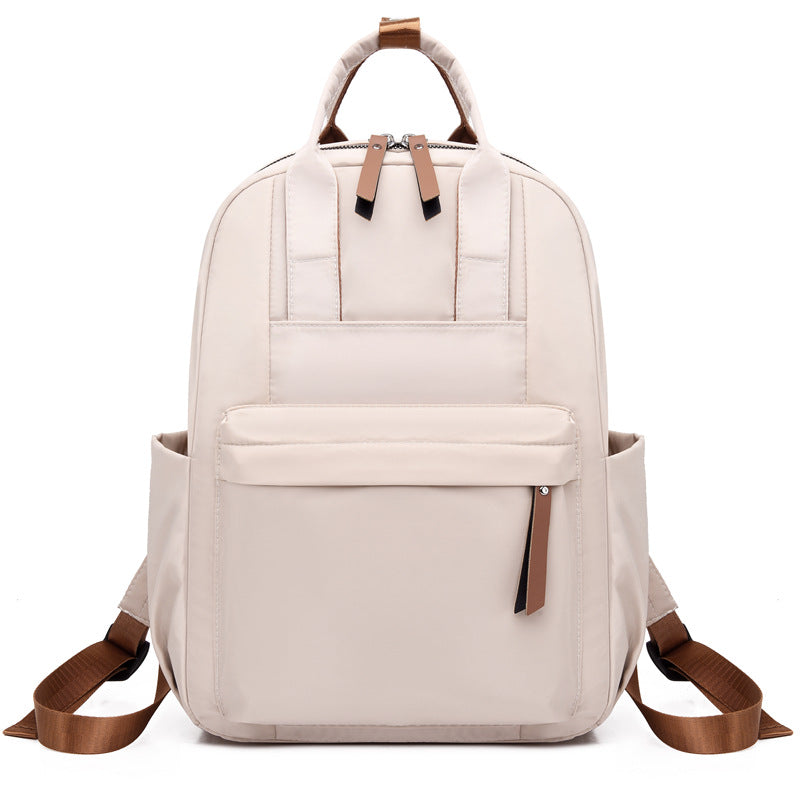 Women's Nylon Fashion Simple Notebook Computer Portable Backpacks