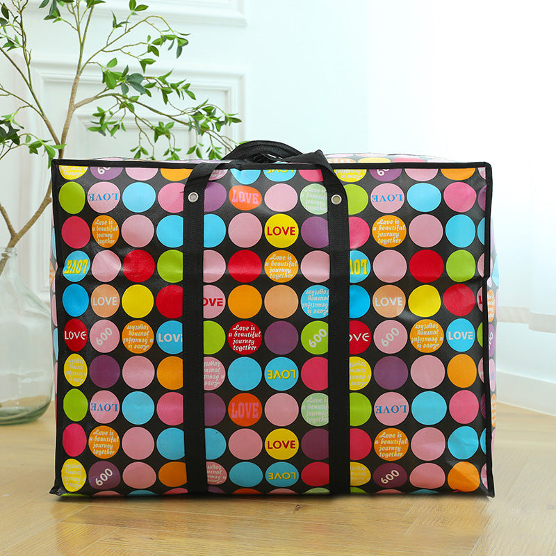 Large Capacity Film Thickened Moving Clothes Organizer Travel Bags