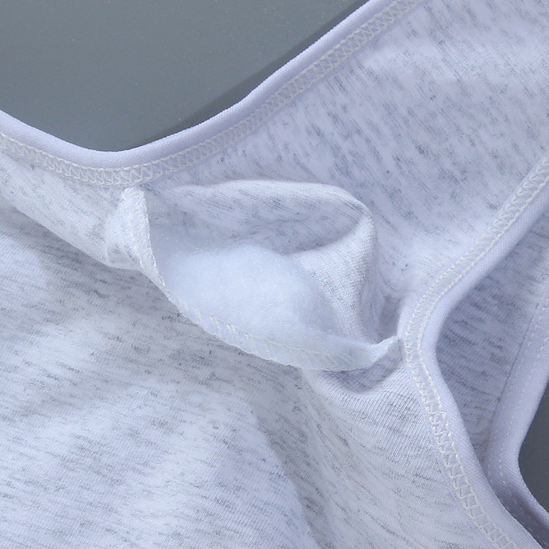 Fat Weight Cotton High School Summer Bras