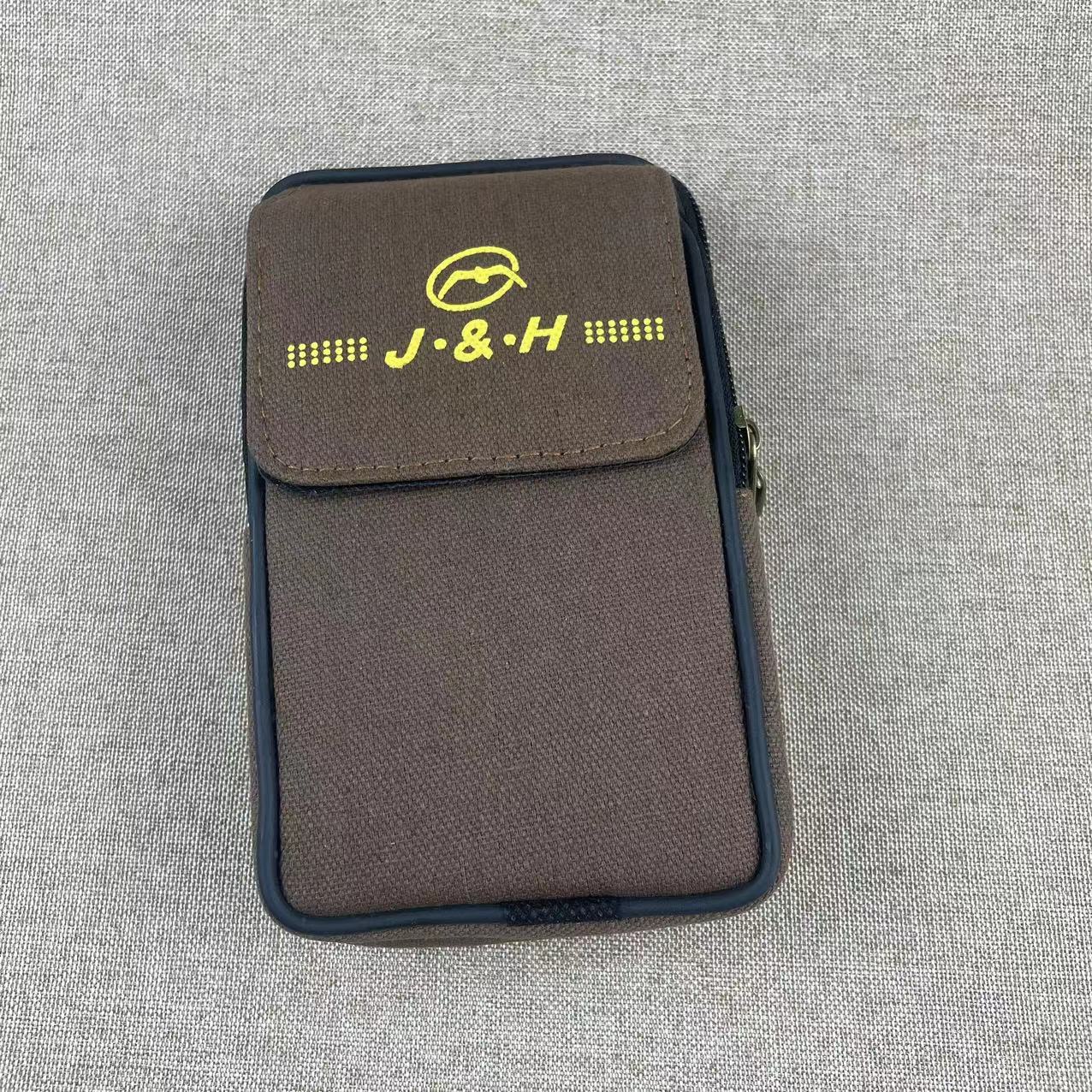 Men's Canvas Mobile Manual Work Horizontal Phone Bags