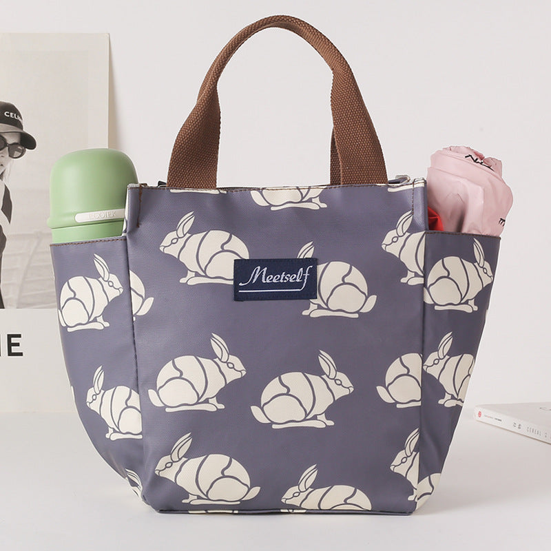 Canvas Large Lunch Box Mummy Capacity Handbags