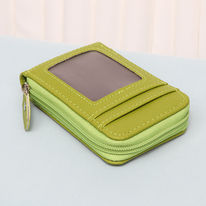 Women's Exquisite Fashion Large Capacity Bank Card Holder