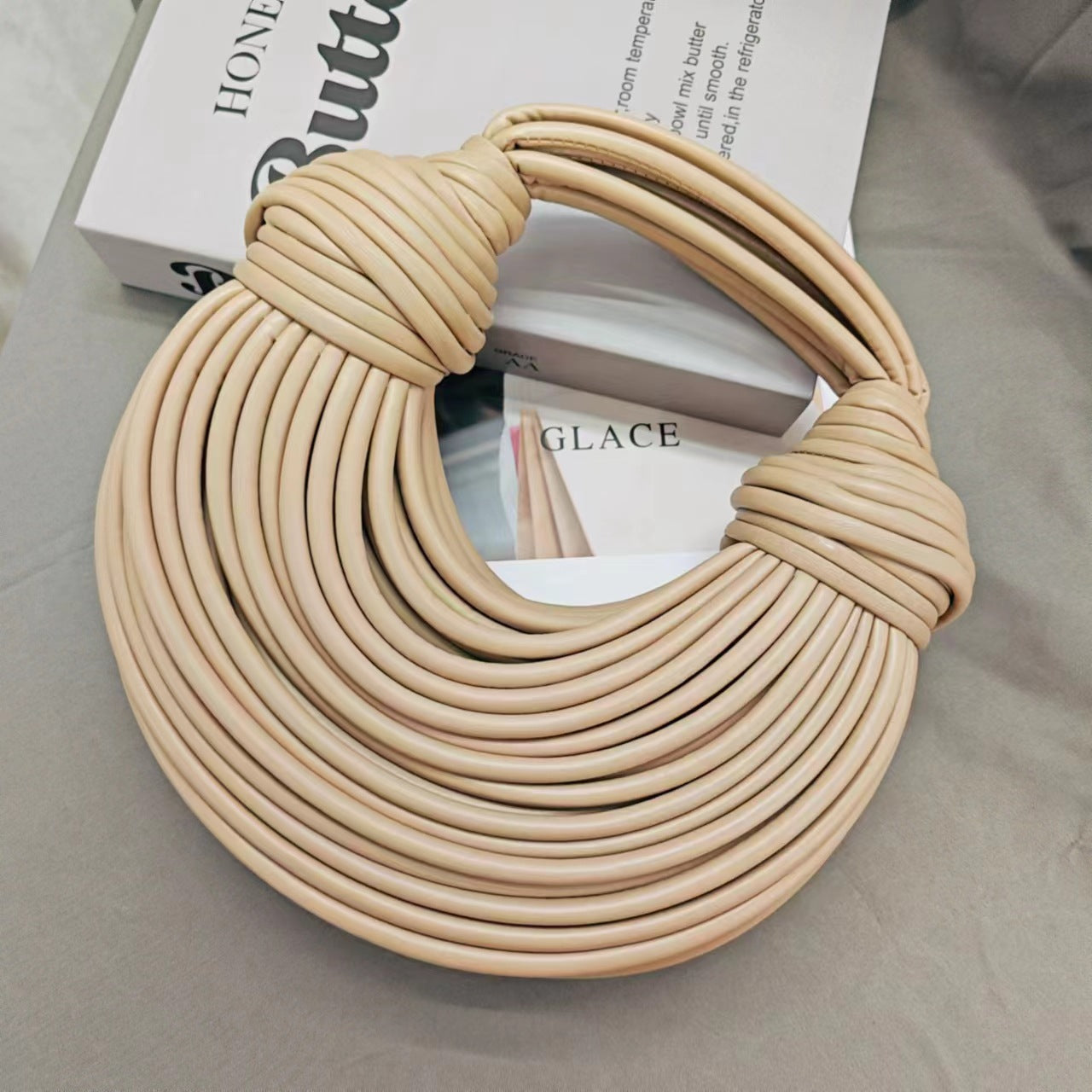 Women's High Sense Design Personality Woven Handbags