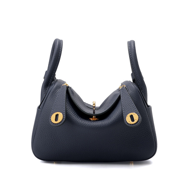 Women's First Layer Cowhide Lindi Underarm Leather Women's Shoulder Bag