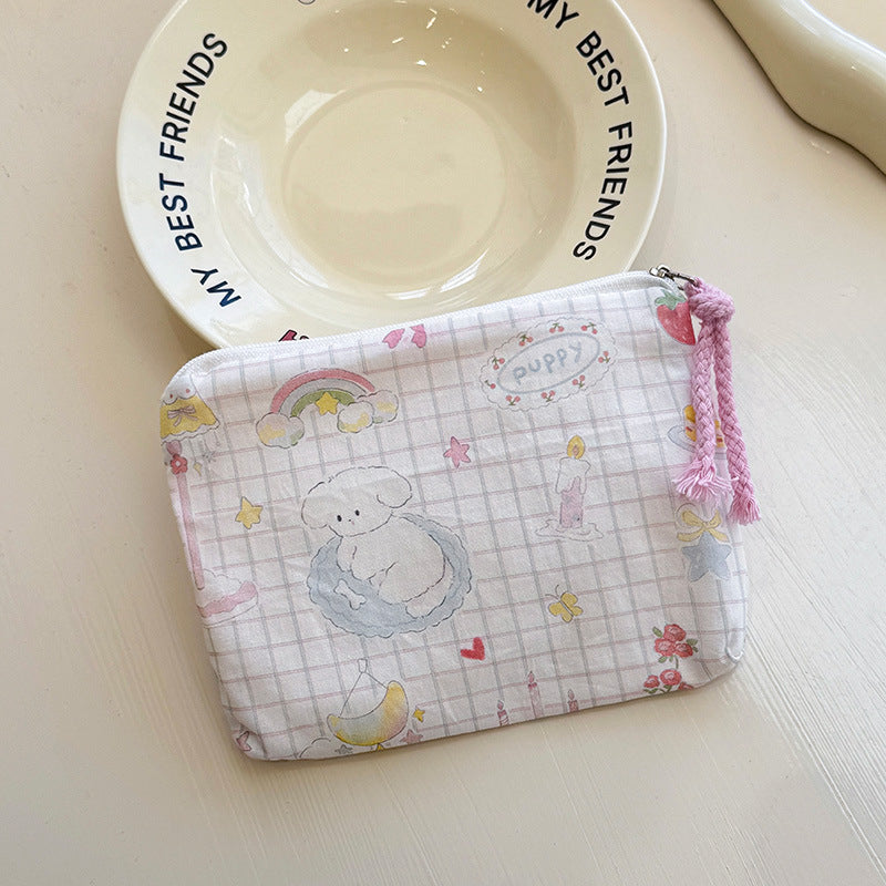 Korean Style Fresh Portable Mini Buggy Cosmetics Cosmetic Bags