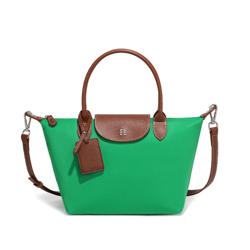 Charming Short Dumpling Shopping Nylon Cloth Women's Messenger Bag