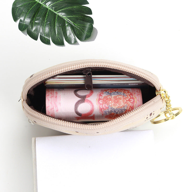 Charming Women's Fresh Sweet Beauty Printing Coin Purses