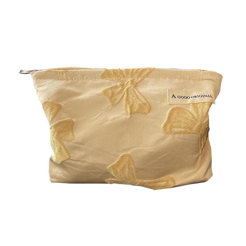 Niche Figured Cloth Portable Business Trip Makeup Bag