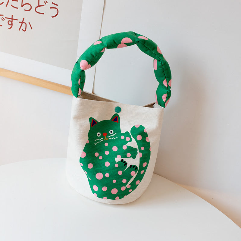 Spring Portable Underarm Female Versatile Lunch Bags